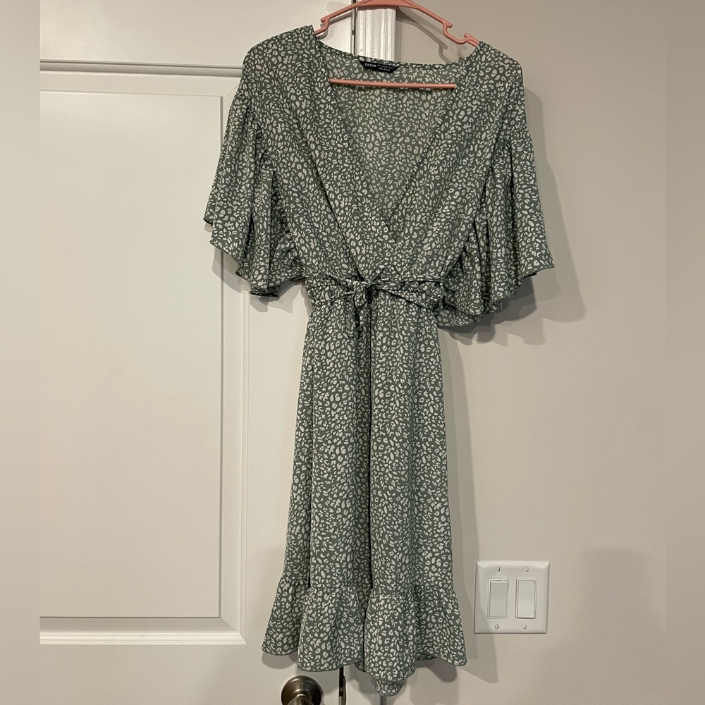 Floral A-line Dress